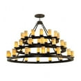 thumbnail image 2 of Meyda Tiffany 130509 Loxley Horizon 42 Light 70" Wide Pillar Candle Style Chandelier -, 2 of 5