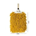 thumbnail image 3 of Latrodar Hedgehog Chenille Hand Towel Cute Hanging Hand Wipe Affordable&High-Quality unctional Hand Towel Yellow 8x6 Inch Home Decor, 3 of 5