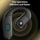 thumbnail image 5 of Auriculares inalámbricos Bluetooth de un solo oído, tipo abierto, no intraaurales, con batería extraíble y reemplazable., 5 of 8