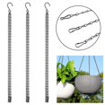 thumbnail image 4 of 3 PCS Garden Planter Flower Pot Basket Replacement Iron Hanging Chain hooks Set, 4 of 5