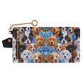 thumbnail image 2 of Womens Wallet PU Leather Bifold Small Purse with RFID Blocking Credit Card Holder Various Breeds Dogs, 2 of 8
