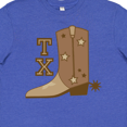 thumbnail image 4 of Inktastic Texas Cowboy Boot Youth T-Shirt, 4 of 5