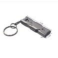 thumbnail image 1 of 1 silbato de doble tubo para exteriores, silbato de alto decibelio, silbato de doble tubo de forma simple y elegante para senderismo, camping (gris oscuro) ShuxiuWang 8390613627643, 1 of 1