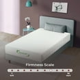 thumbnail image 3 of ViscoLogic 10" Twin Mattress for Adult, Kids TightTop Medium Reversible Resilience Foam CertiPUR-US®, 3 of 6