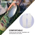 thumbnail image 4 of 5 pares de plantillas desechables universales que absorben el sudor y se pueden recortar para deportes y ocio (blanco, L), 4 of 6