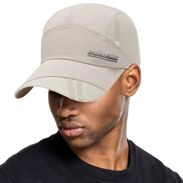 PEIXUN Summer Baseball Cap Quick Drying Mesh Back Sun Visor Sports Cap Riding Running Fishing Outdoor