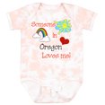 thumbnail image 3 of Inktastic Someone in Oregon Loves Me Boys or Girls Baby Bodysuit, 3 of 5