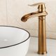 thumbnail image 1 of Grifo de lavabo antiguo de color negro y cobre, grifo de lavabo, grifo de lavabo, grifo de cascada, 1 of 1