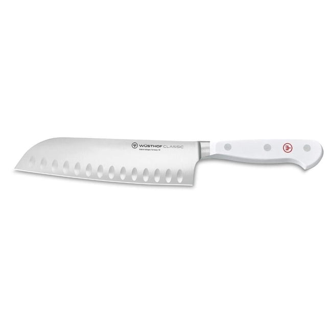 Cuchillo Wüsthof Classic Santoku 7 Blanco