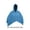 Blue, variant on Tdxkok Hooded Cooling Towel Poncho with Snap Button, Quick Dry Sun Protection Shawl for Beach Fishing Gym, Sweat Absorbent Outdoor Sports Wrap