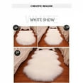 thumbnail image 6 of Artificial Sheepskin Long Hair Carpet Floor Wool Fluffy Soft Mat Soft Faux Fluffy Shaggy Rugs Home Decor, 6 of 9