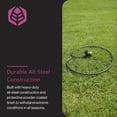 thumbnail image 5 of Yard Butler RB-13 1/2-Inch Lawn Sprinkler Stand, Adjustable Metal Ring Base Sprinklers for Yard, Easy Base Stand for Garden Sprinklers for Large Areas, 5 of 7