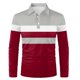 thumbnail image 2 of Camisas Tipo Para Hombre Camiseta holgada de solapa de manga larga para primavera y otoño para hombre (Red, XXL), 2 of 5