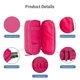 thumbnail image 2 of Bright Butterfly Oil Painting Pencil Case Lovely Pen Box Bag Big Capacity Office Pencil Box, 2 of 4