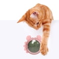 thumbnail image 3 of Cangrejo Gato Catnip Bola de menta giratoria Limpieza de dientes Juguete interactivo (Rosa) Tmvgtek Oficina Multiescena Multifunción, 3 of 9