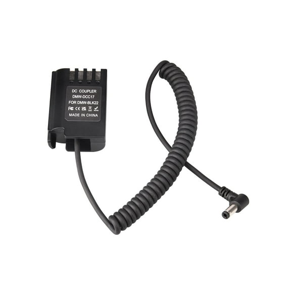 Dummy Battery Portable, Lightweight for Panasonic GH3, GH4, GH5 Extended Shoots