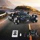 thumbnail image 4 of 2.4G RC Car 1/12 con luces y música para , , carreras Negro Hugo Coche RC para niños, 4 of 7