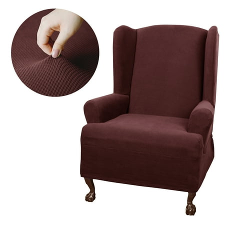Maytex Pixel Stretch Furniture Cover/Slipcover Wing, 1 -Piece