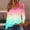 Hot Pink, variant on V-Neck T Shirts for Women Gradient Long Sleeve Casual Black Tops Cold Shoulder Cut Out Loose Pullover T-Shirts