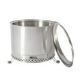 thumbnail image 2 of Flame Engine 19 Inch Circular Smokeless Fire Pit with Bag, Stainless Steel, 2 of 11