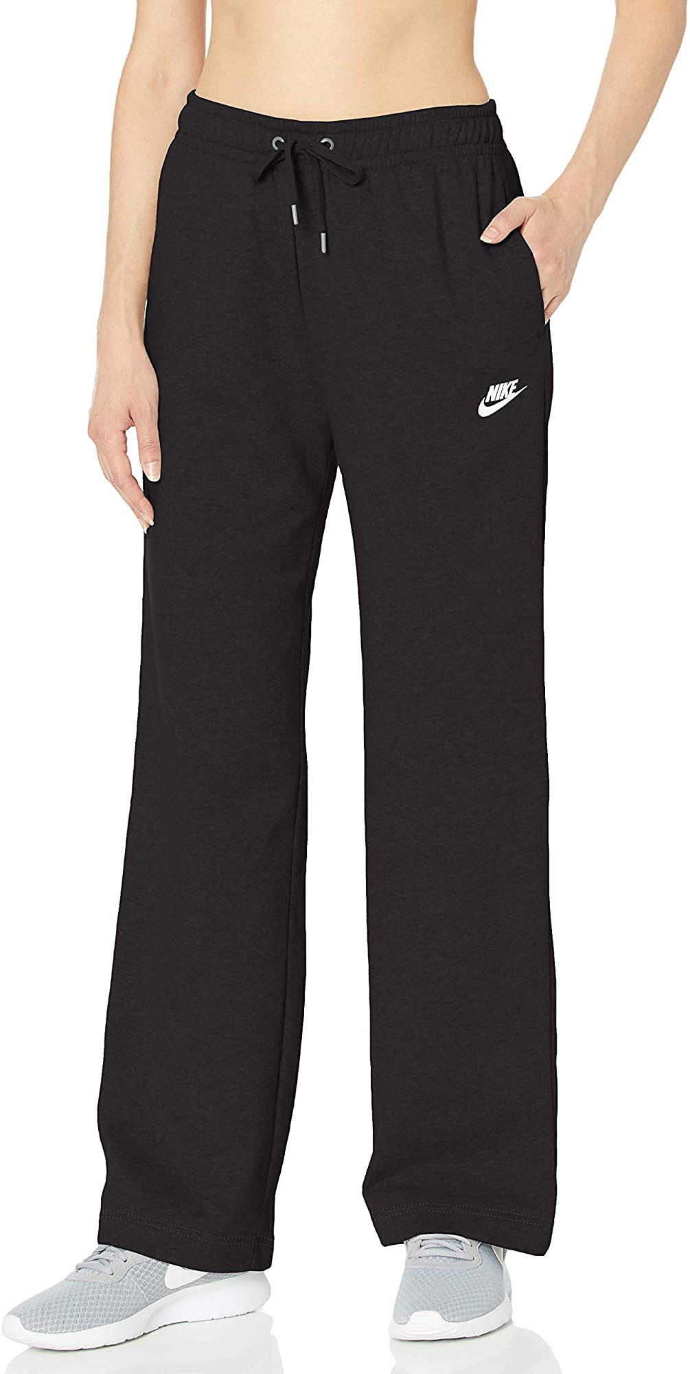 Nike women's nsw open hem fleece pant varsity Clearance