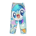 thumbnail image 5 of Piplup Women's Pajama Pants Ultra Soft Comfy Sleep Lounge Pants Cartoon Print Lightweight Casual Bottoms Loungewear, 5 of 8