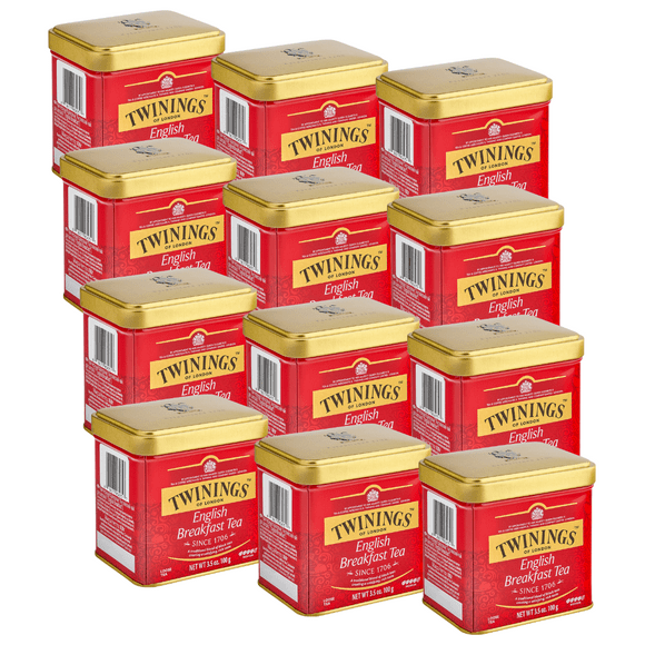 Twinings English Breakfast Loose Leaf Tea 3.53 oz. (100 Gram)