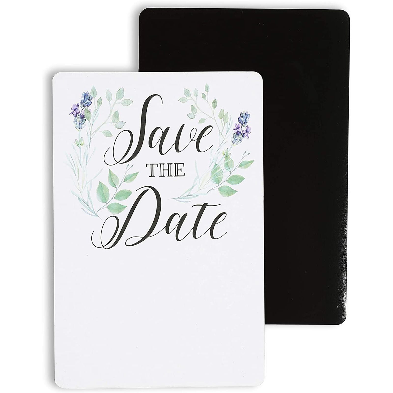 Personalised Wedding Save The Date Evening Cards Magnet Envelopes Change of H5n6 