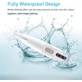 thumbnail image 3 of Pet Paw Trimmer Rechargeable Waterproof Low Noise Electric Dog Grooming Clippers with LED Light for Paws Eyes Ears Face Rump, 3 of 6