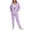 Purple, variant on Miluxas Womens 2 Piece Outfits Sweatsuits Oversized Zip Up Sweatshirt Jogger Sweatpants Tracksuit Sweat Lounge Matching Set Wine 10(XL)
