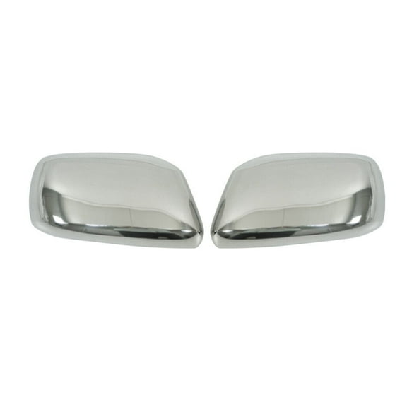 OMAC Side Mirror Cover Caps Fits Nissan Frontier 2005-2021 Stainless Steel 2 Pcs