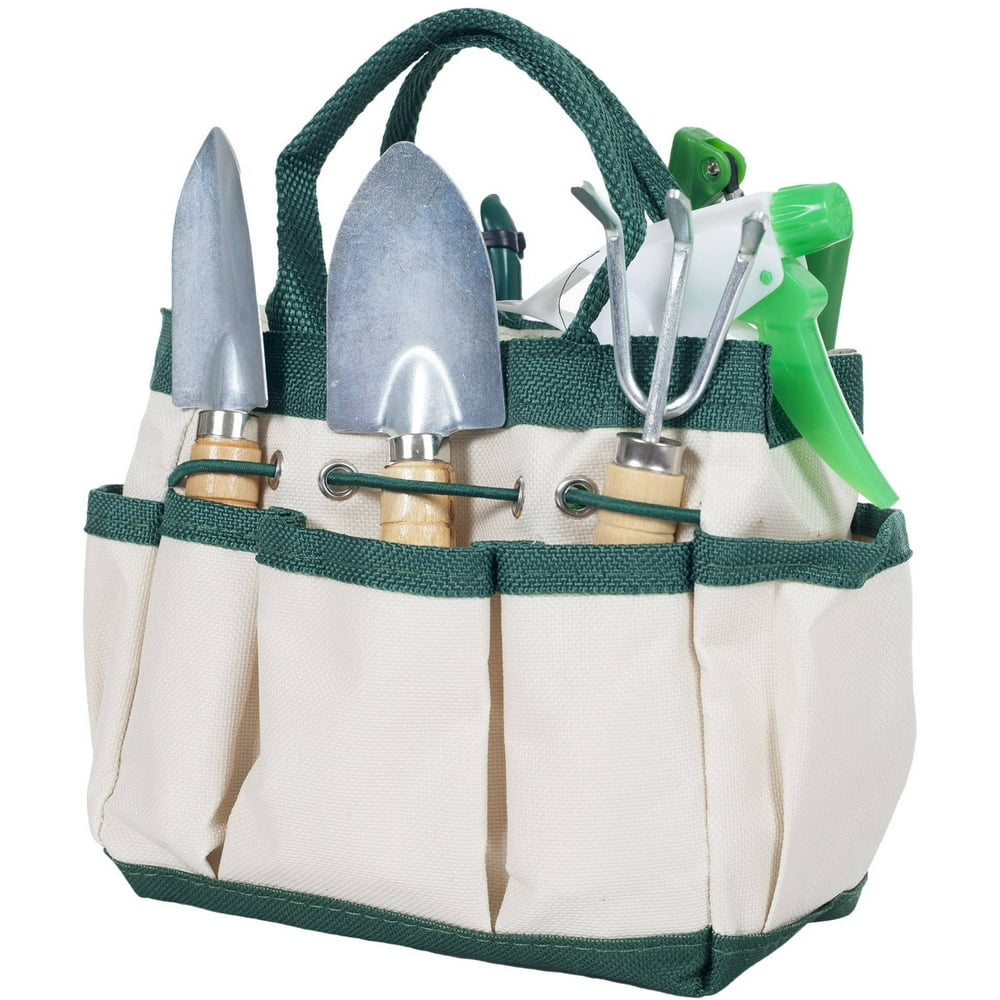 7 Piece Gardening Tool Set ? Mini Planting and Repotting Kit and