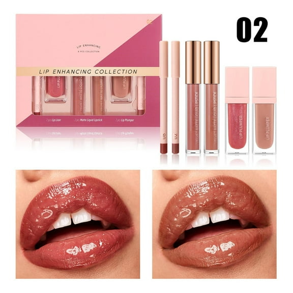 Hydrating Lip Gloss, Long Lasting Lip Gloss, Waterproof Non-Stick Cup Lip Glaze Set, Moisturizing Tinted Lip Balm with Mirror Effect Liquid Lipsticks