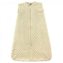 Hudson Baby Infant Plush Sleeping Bag, Sack, Blanket, Cream Dot Mink, 0-6 Months