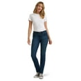 thumbnail image 2 of Lee Women's Midrise Straight Jean, Available in 28", 30", 32" Inseams, Sizes 2-22, 2 of 7