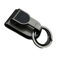 thumbnail image 1 of POINTERTECK Key Chain Clip Zinc Alloy Belts Hanging Fashion Portable Home Keychain Buckle Portable Backpack Wallet Pendant for Man Silver, 1 of 10