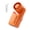 Orange, variant on Portable USB C Rechargeable Clip Fan With 16℃ Cooling Strong Wind Ideal For Work Place Tent Backpacks