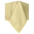 thumbnail image 2 of Ditangy - Pack of 2 60 x 102 inch Rectangular Polyester Tablecloth - Pastel Yellow, Premium Seamless Wedding Table Cloth for 6 ft Rectangle Tables, Ideal for Wedding and Other Events, 2 of 6