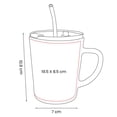 thumbnail image 5 of Paquete con 25 piezas de Taza de vidrio sublimable con tapa naranja 7 x 10.8, 5 of 5