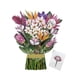 thumbnail image 2 of Flowers Bouquet Pop-up Cards 3d Paper Flowers Bouquet With Note Card And Envelope 's Day Greeting C, 2 of 5