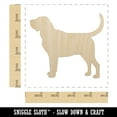 thumbnail image 2 of Bloodhound Dog Solid Wood Shape Unfinished Piece Cutout Craft DIY Projects - 4.70 Inch Size - 1/8 Inch Thick, 2 of 7