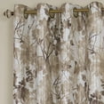 thumbnail image 6 of Achim Tranquil - Lined Grommet Window Curtain Panel, Tan, 50x84, 6 of 7