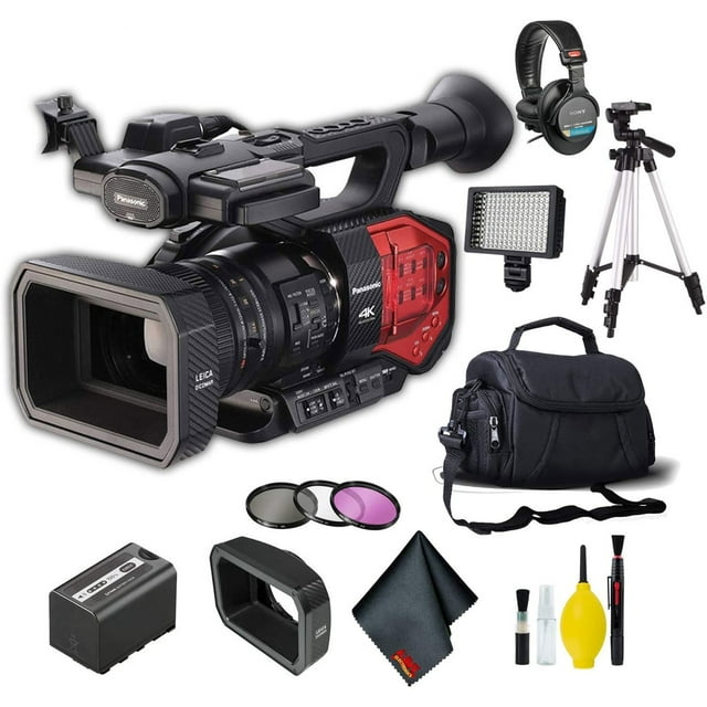 Panasonic AG-DVX200 4K Camcorder +Four Thirds Sensor and Integrated Zoom Lens Pr