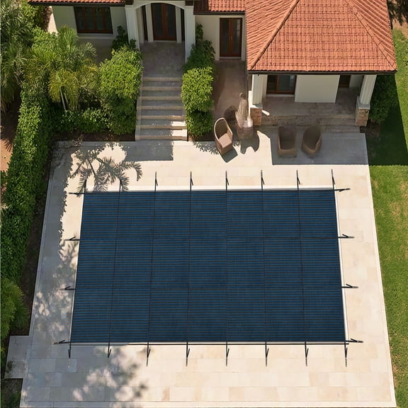 YIYADO Swimming Pool Safety Cover, Above and Below Ground, Triple-Stitched High-Strength Mesh, Ready to Use Out of the Box, Multi-Functional Protection