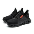 thumbnail image 4 of Mens Sneakers Breathable Lightweight Steel Toe Safety Work Shoes, 4 of 5