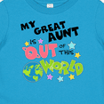 thumbnail image 4 of Inktastic My Great Aunt is out of This World Boys or Girls Baby T-Shirt, 4 of 5