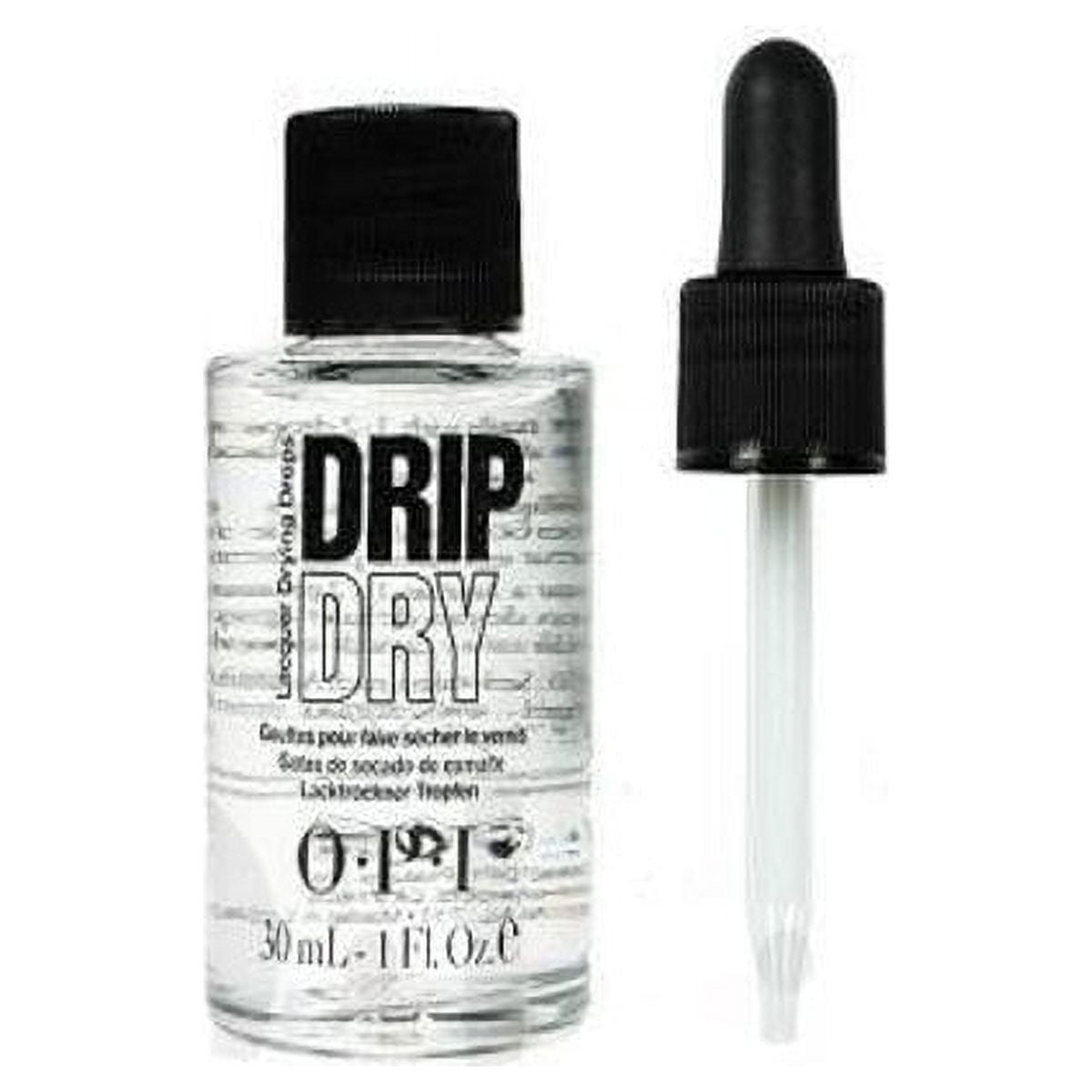 OPI Drip Dry 0.27 oz, Quick Dry Nail Polish Finisher, Hydrates