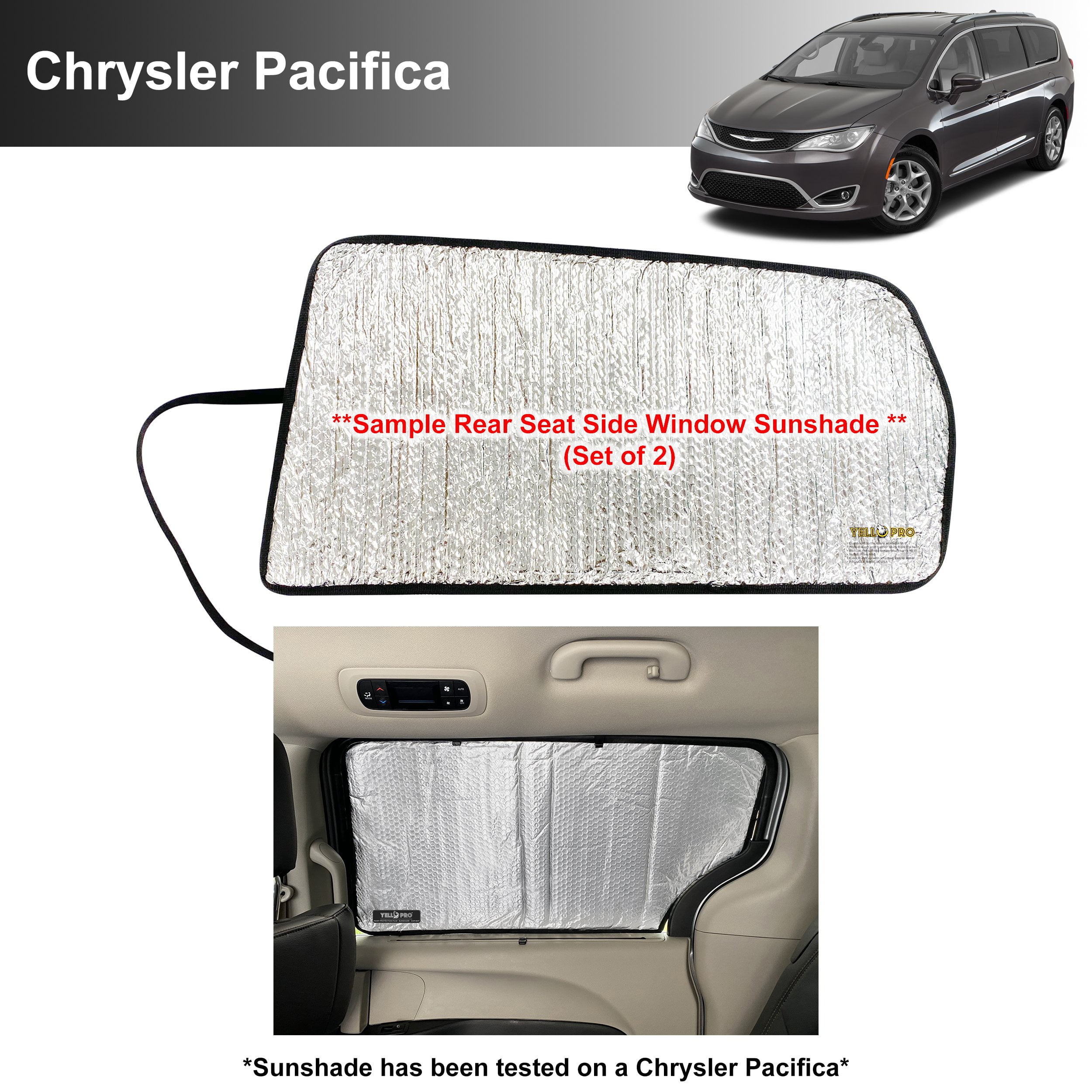 Car Side Window Sun Shade Car Rear Side Window Shade With Dog Probe