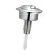 thumbnail image 4 of Kit de reemplazo de botón pulsador de inodoro Accesorios para tanque de inodoro Botón pulsador Botón de tanque de inodoro Doble pulsación para baño 872 x 48 mm, 4 of 9