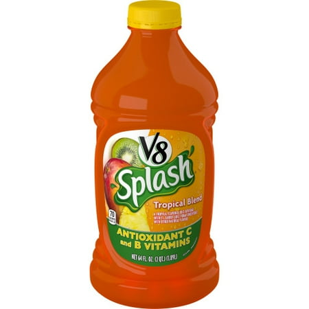 UPC 051000125736 product image for V8 Splash Tropical Blend, 64 oz. | upcitemdb.com